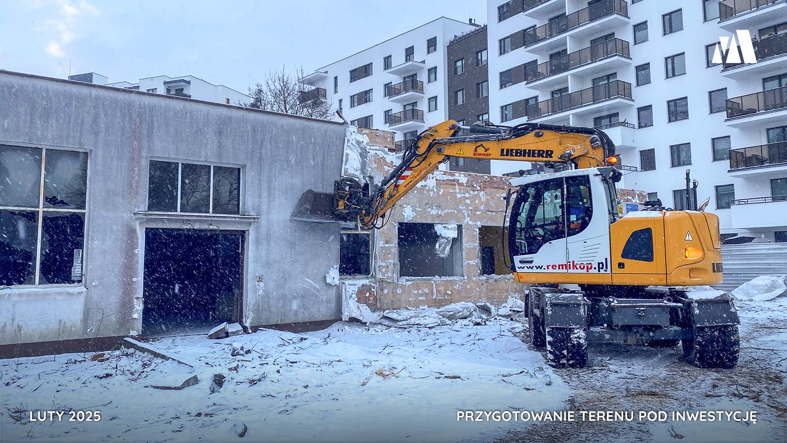 przygotowanie terenu 1 prace wyburzeniowe