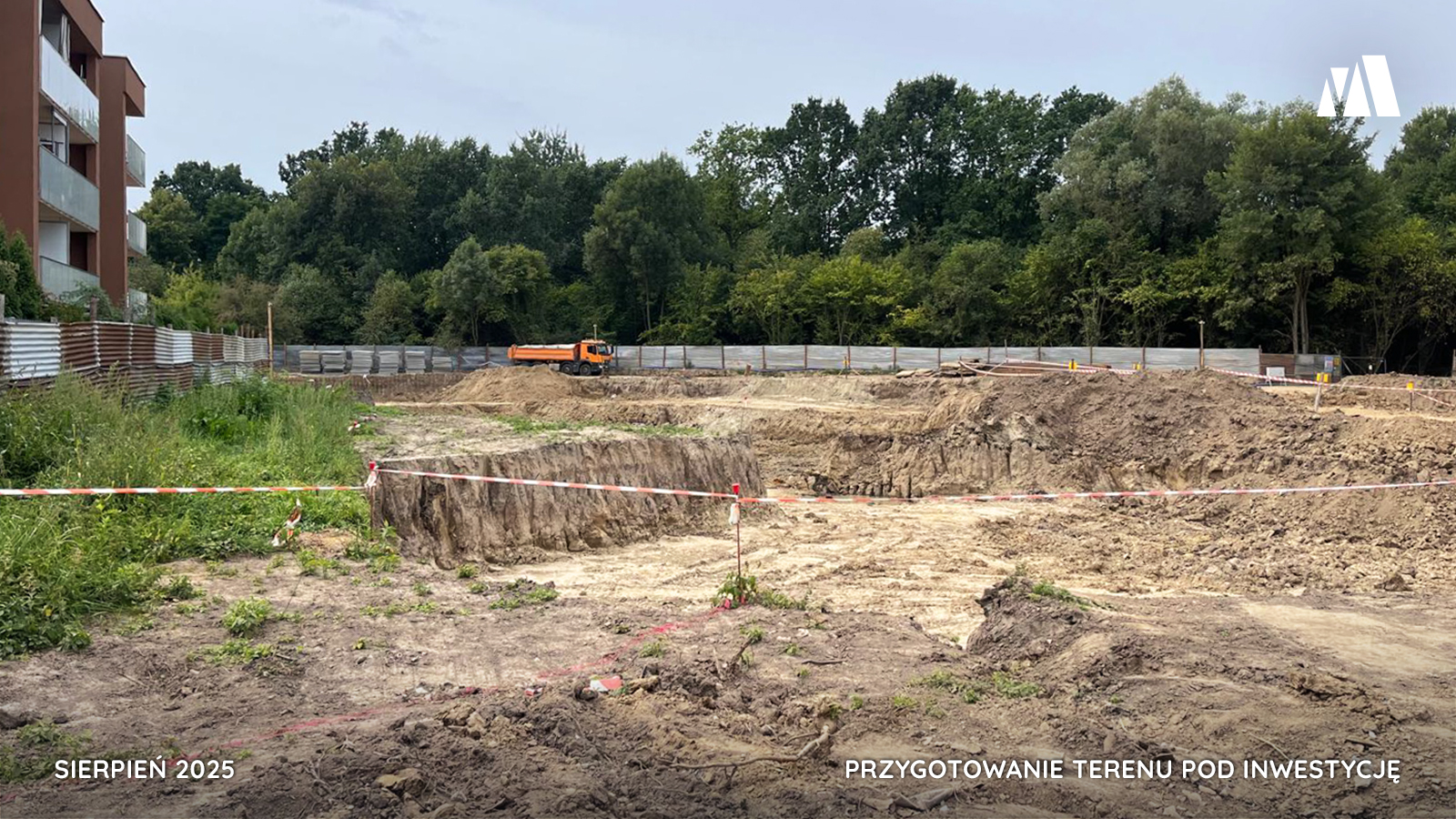 przygotowanie terenu pod inwetsycję