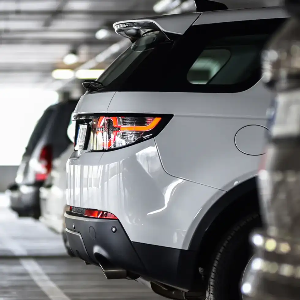 Underground garages and outdoor parking spaces
