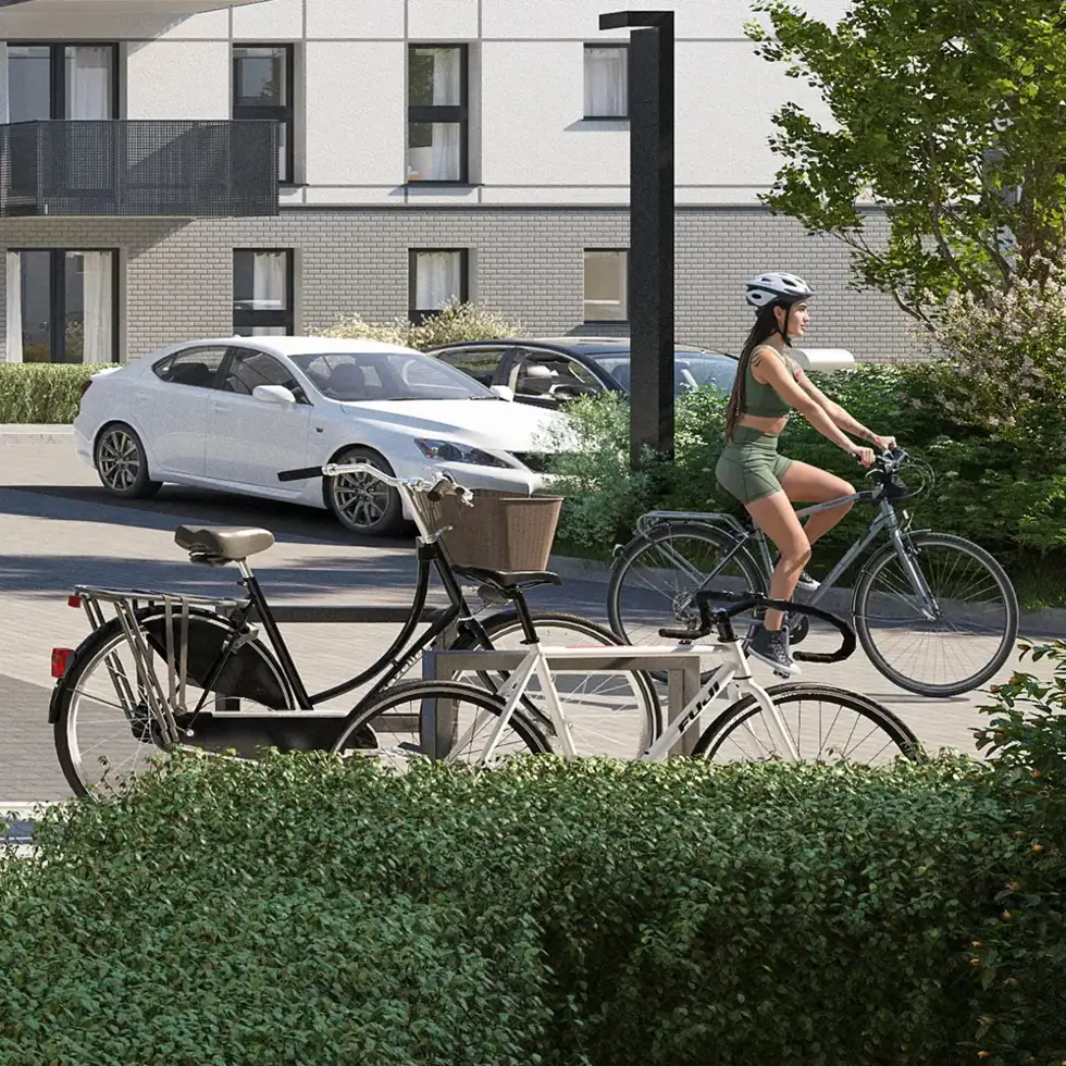 Bicycle racks